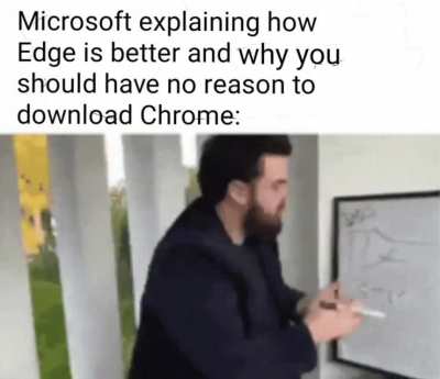 "There's no need to install a new browser"