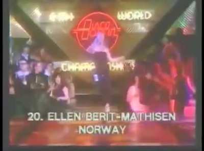 All contestants of the 1979 world disco finals