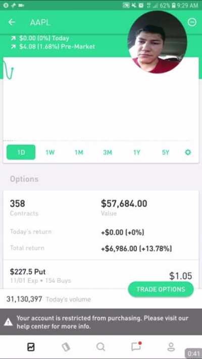 Man loses almost 50k in seconds