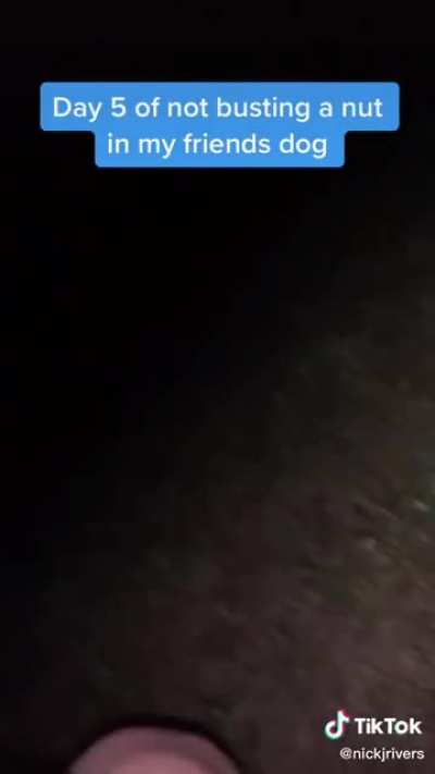 To bust a nut.