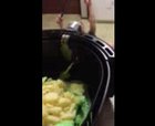 What the f*ck did you put with the potatoes?