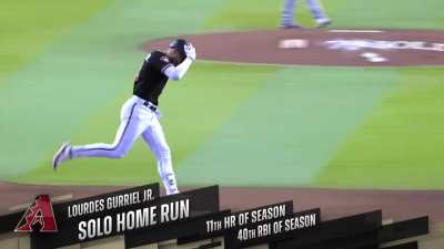 [Highlight] Lourdes Gurriel Jr. solo home run makes it 6-2 Diamondbacks! It was their 3rd HR of the 8th inning.