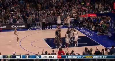 [Highlight] Ending to the Mavs Nuggets game.