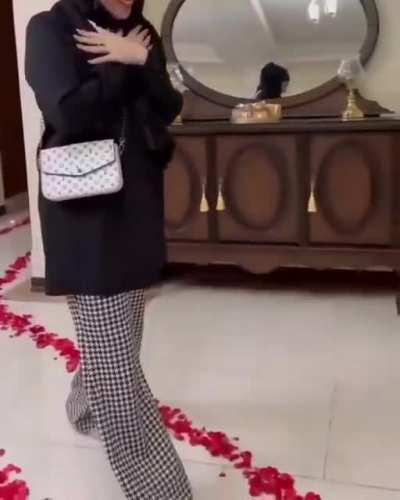 After Quarantine, wife comes outside the Room.?