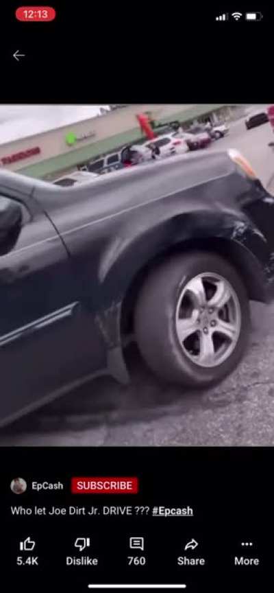 Idiot crashes 2 cars (Has anyone followed up on this guy?)