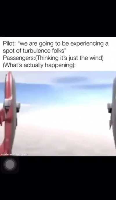 “Ladies and gentlemen this is your uhhhh captain speaking “