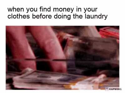 maybe i'm... rich?