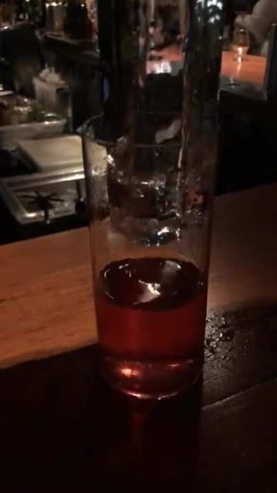 This cocktail was very expensive