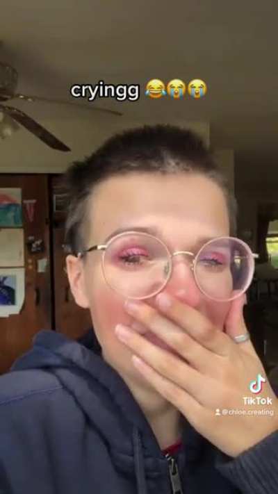 I tried out TikTok’s fake eyelash filter today… was not impressed ??