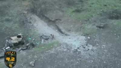 Surrendering to a drone and crossing no man's land, Bakhmut