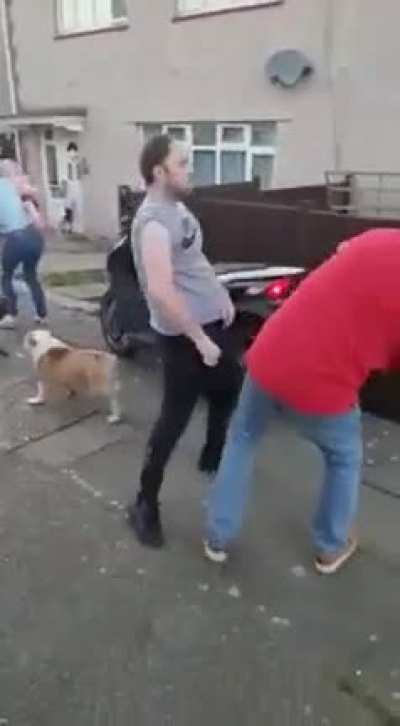 to win a fight through tough talk and intimidation