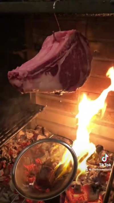 Fire pit Prime Rib ?