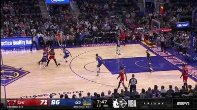 [Highlight] Zach Lavine with the beautiful long 2 to cut the lead to 23!