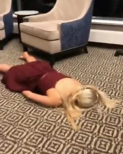 Handstand on three