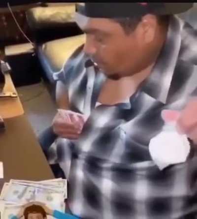 To pass the COKE
