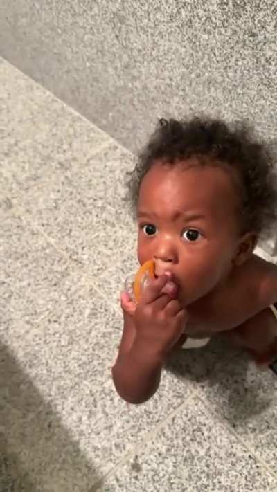 to take away the binky