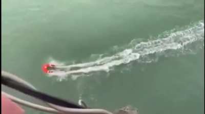 Taiwanese coast guard now uses drone lifesavers
