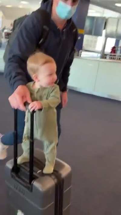 "SHE has a very strong grip and I never took my eyes off HER hands" - Daddy