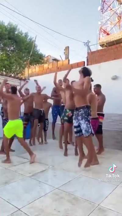 Guessing who tapped you while blindfolded