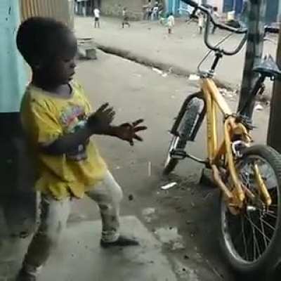 When dancing talent errupts??