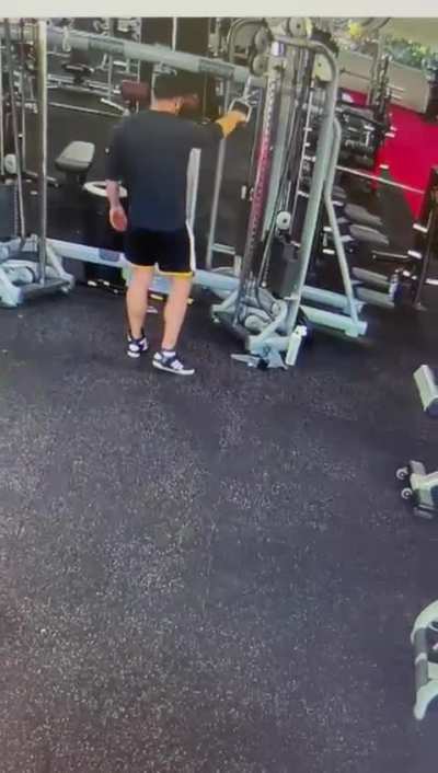 To use gym equipment..