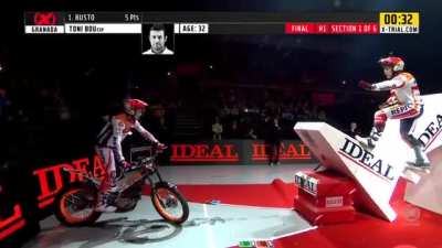 "Trials" in real life, not the video game