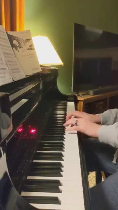Playing some piano this weekend