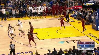 [Highlight] Warriors fans chant "We Want Klay" late in the 4th