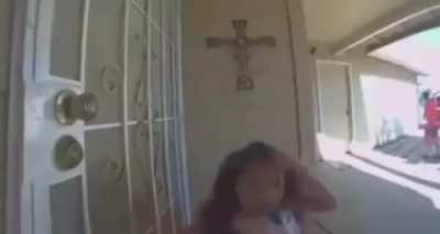 Let me ring the bell just in case they didn't hear me coming