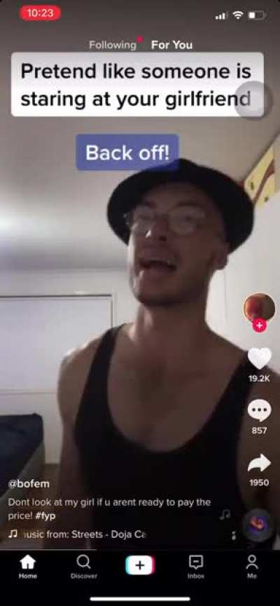 Watch out boys we have an alpha in the room ???