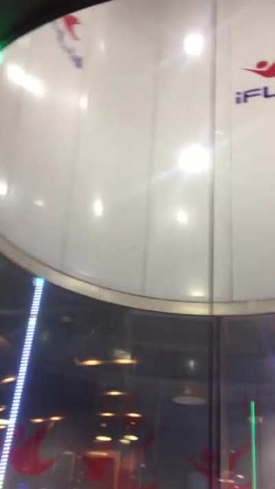 ifly instructor showing off.