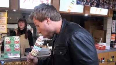 Eating Ice Cream