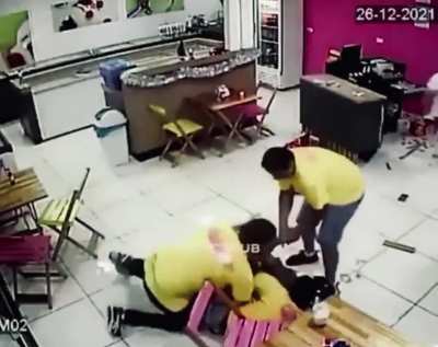 The guy at the end is a vampire killer
