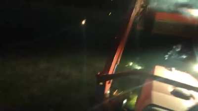 WCGW if I tape roman candles on my tractor and place them backwards?