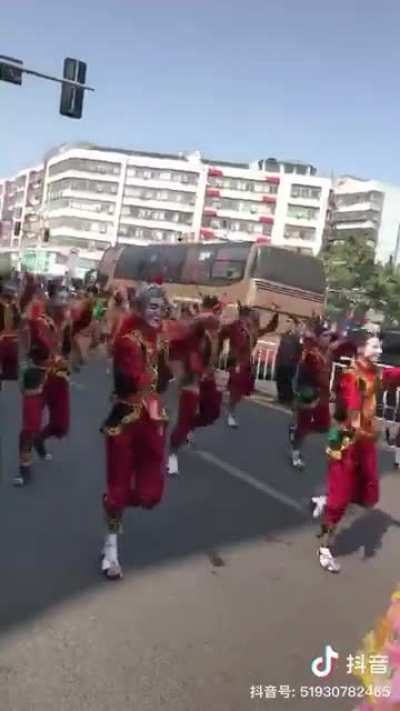 Yingge dance in Guangdong