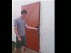 The way this door moves, smooth