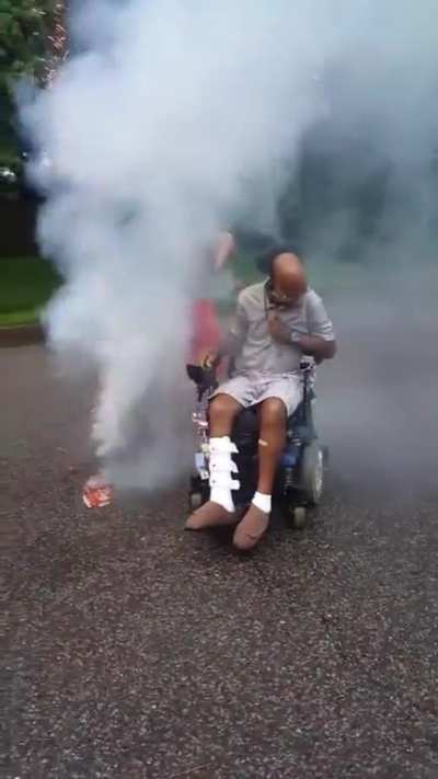 "Back up terry, put in reverse!"