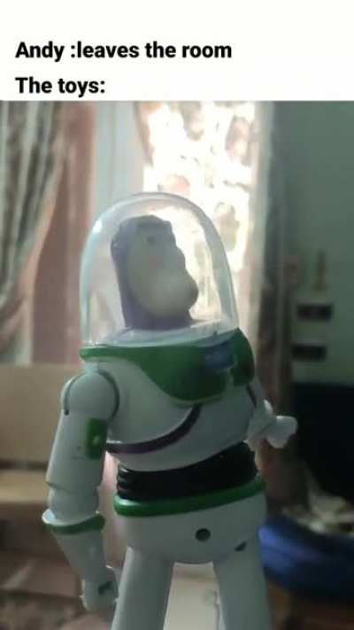 Toy story is horror from the kids perspective