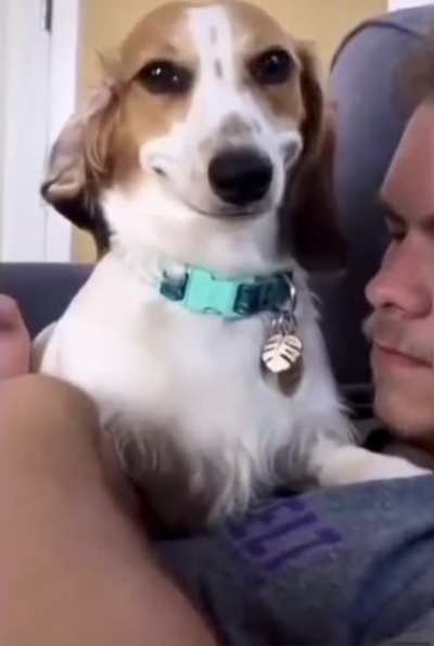 This guy is up to no good.
