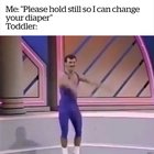 "Hold still you little..."