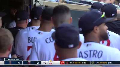 [Highlight] Royce Lewis scores from first on a mishandled grounder to short