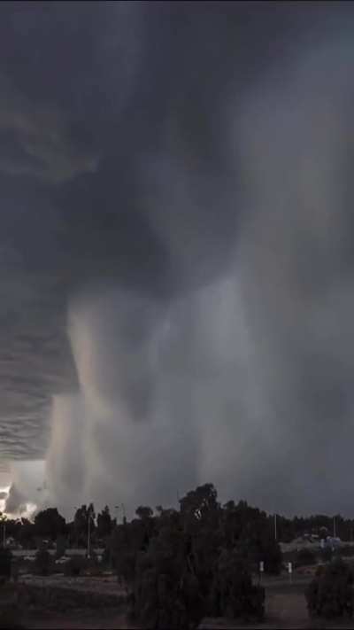 Heavy rain timelapse.