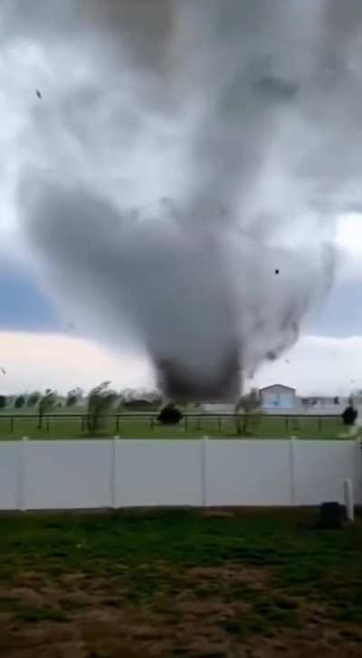 ? This tornado tearing through a small town
