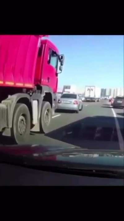 It's obviously the truck's fault /s