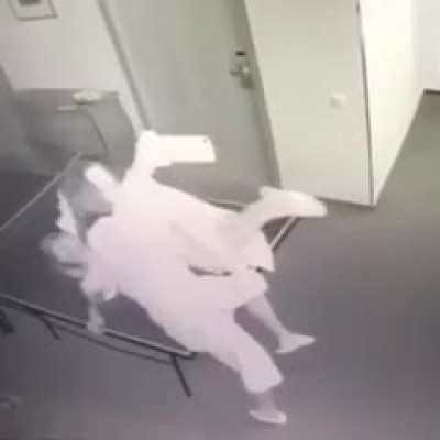 WCGW posing for selfies on the ping pong table