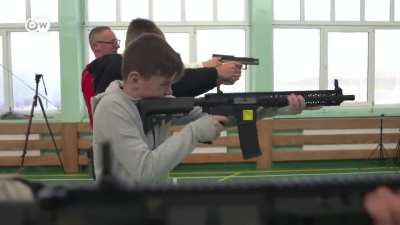 A school in Poland makes firearms training mandatory to its students.