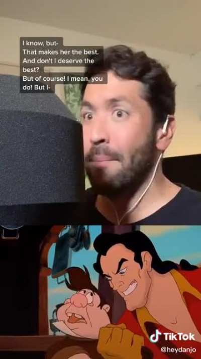 This Gaston &amp; Lefou V/O is INSANE