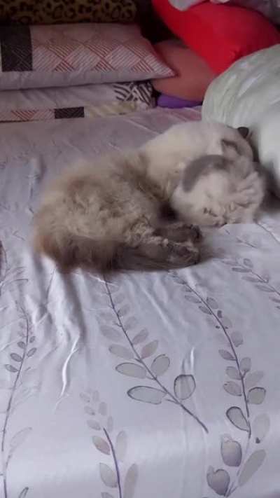 Mama you hug me too tight!!!