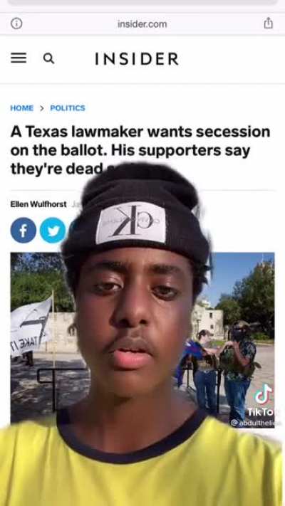 The Texas snow storm was a conspiracy ?‍♂️