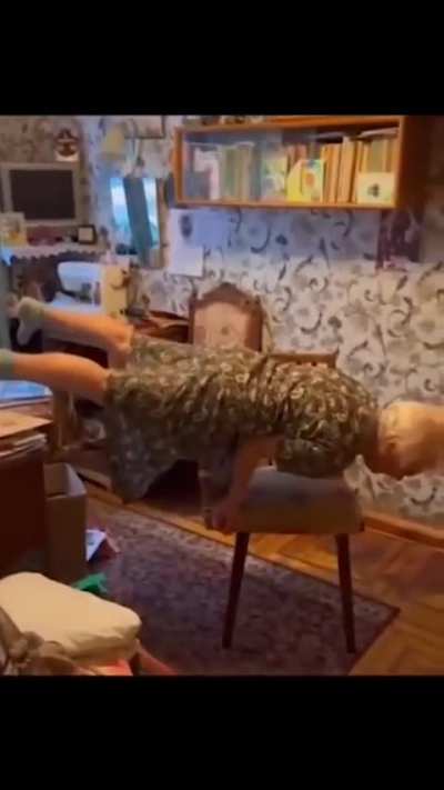 Body is 70 years old, but is 17 in spirit